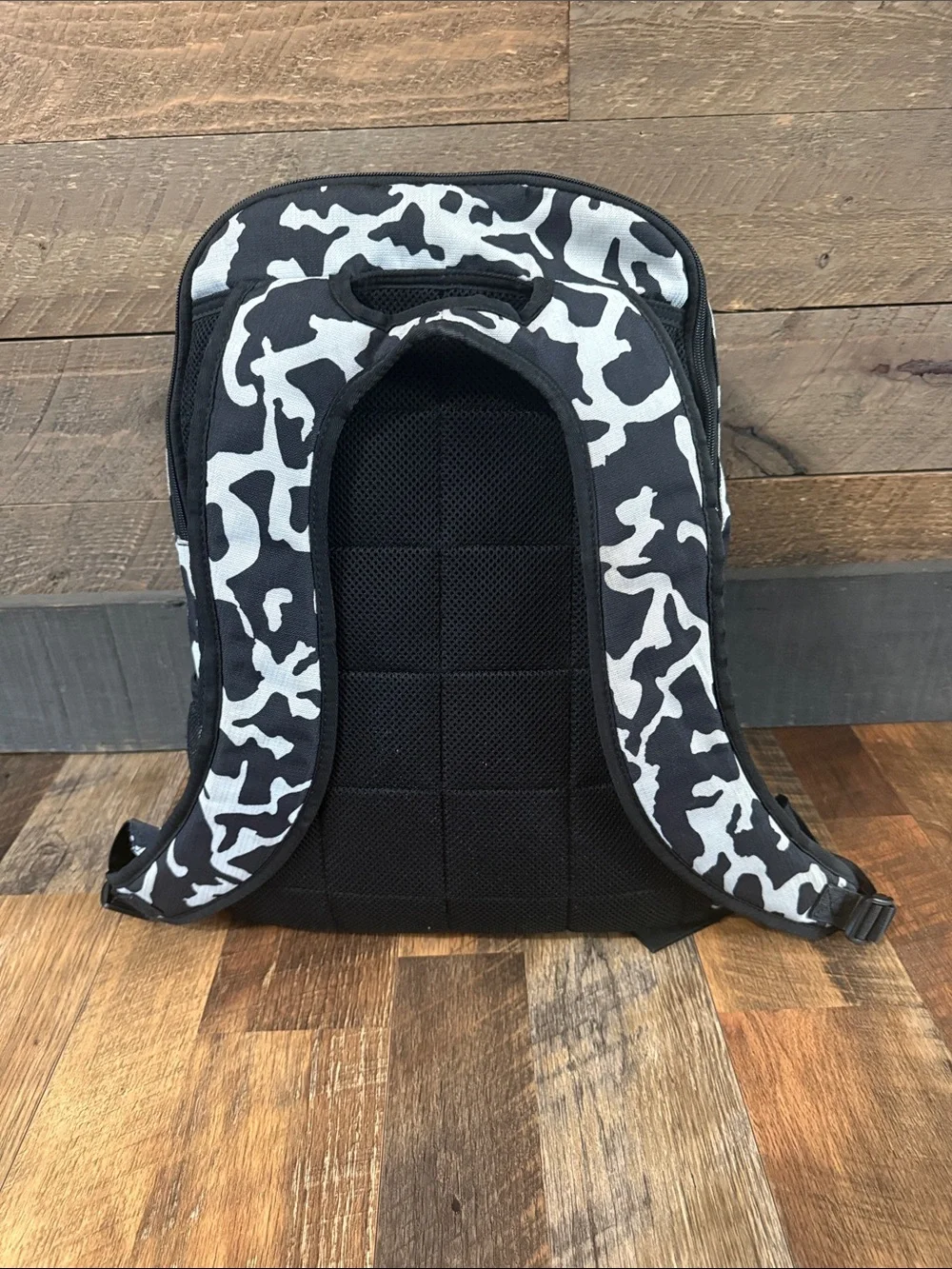 Nike Hayward Black Gray Camo Backpack Bookbag Laptop School Travel